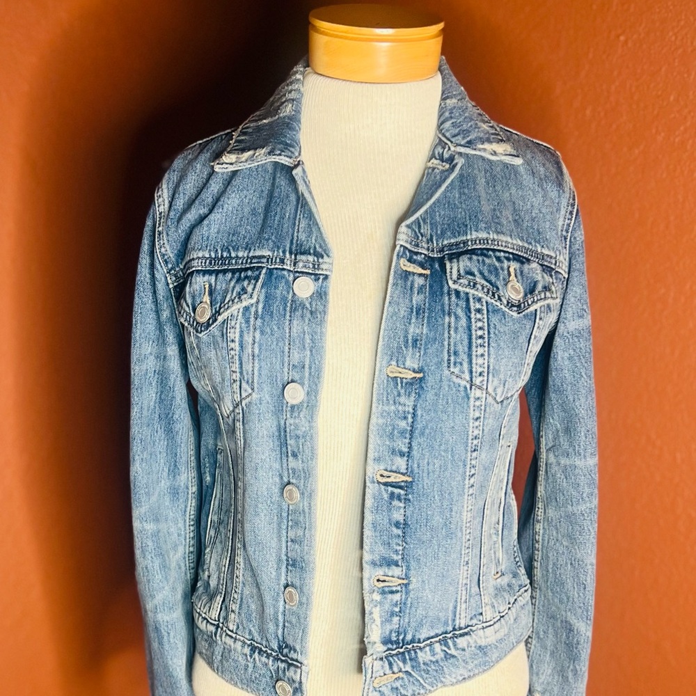 Lucky Brand Light Blue Denim Jacket